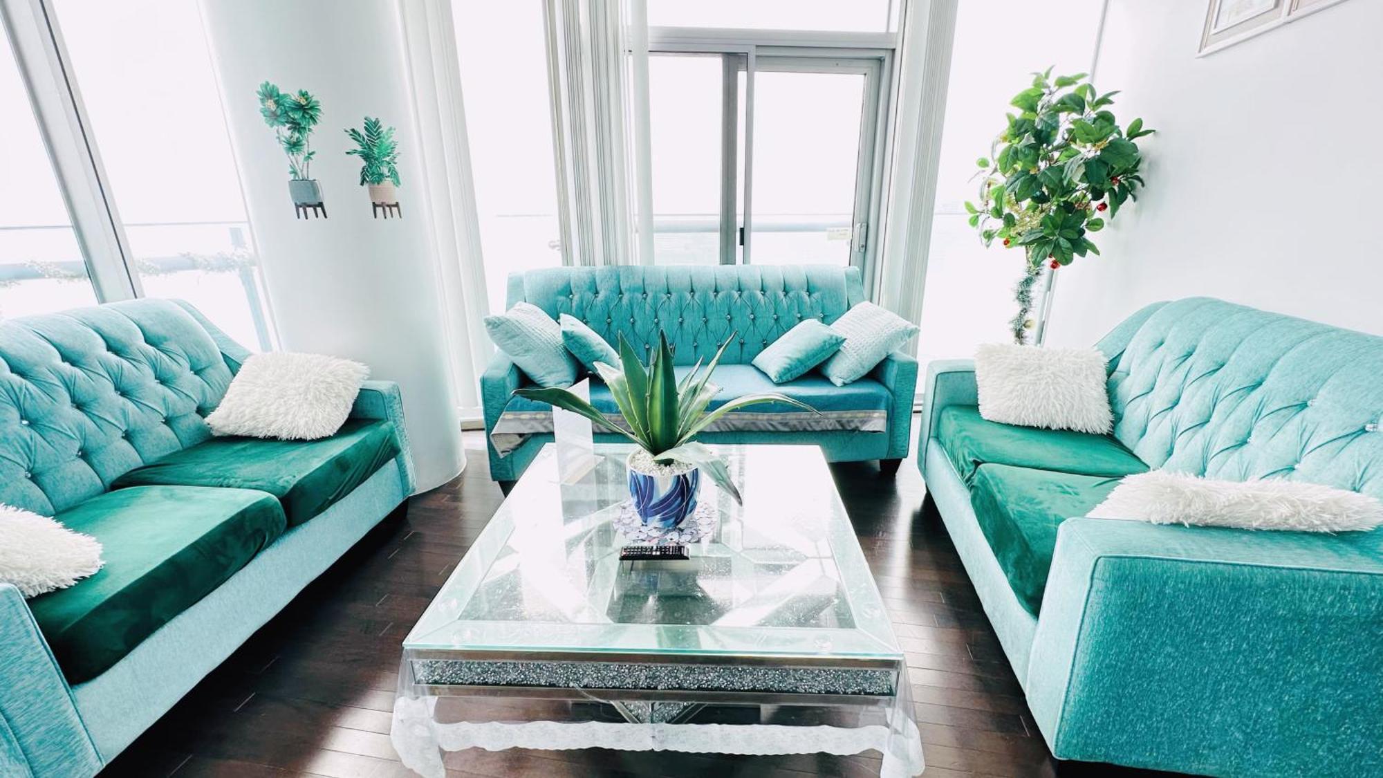 New Superior Lakeview Luxury Top Floor 3-Bedroom Suite On 48Th Floor Toronto Eksteriør billede