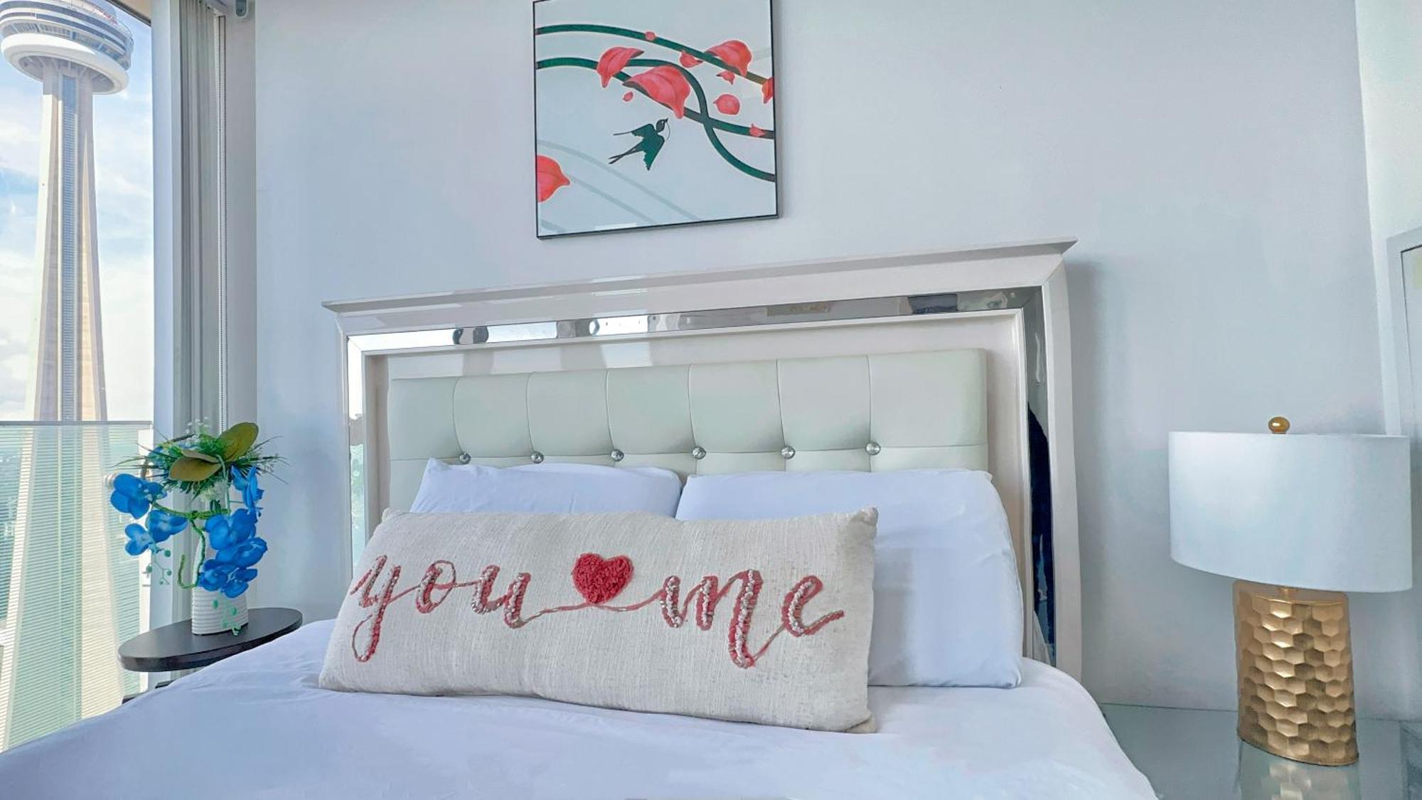 New Superior Lakeview Luxury Top Floor 3-Bedroom Suite On 48Th Floor Toronto Eksteriør billede